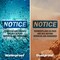 Signmission Payments And Co-Pays Are Due Before Services, 10 in W x Rectangle, Vinyl Decal OS-2PACK-NS-D-710-L-17157 - alternate 2